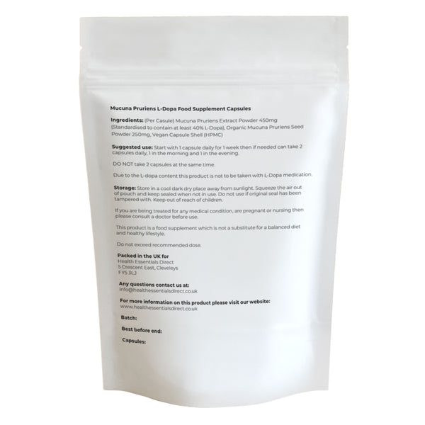 mucuna pruriens high strength extract 40%