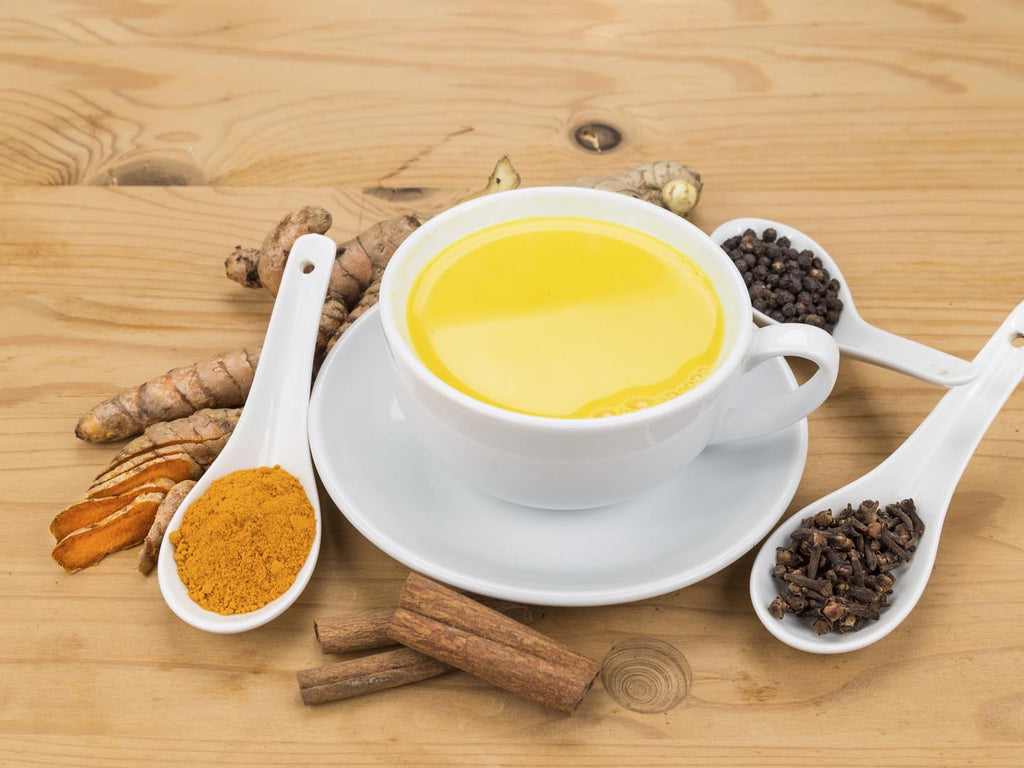 Stress Relieving Ashwagandha Golden Milk Recipe