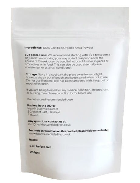 organic amla powder
