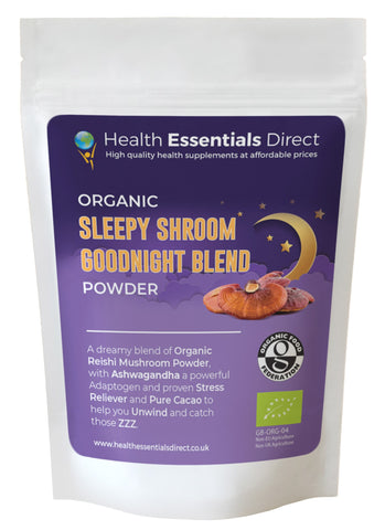 mushroom sleep blend reishi ashwagandha cacao