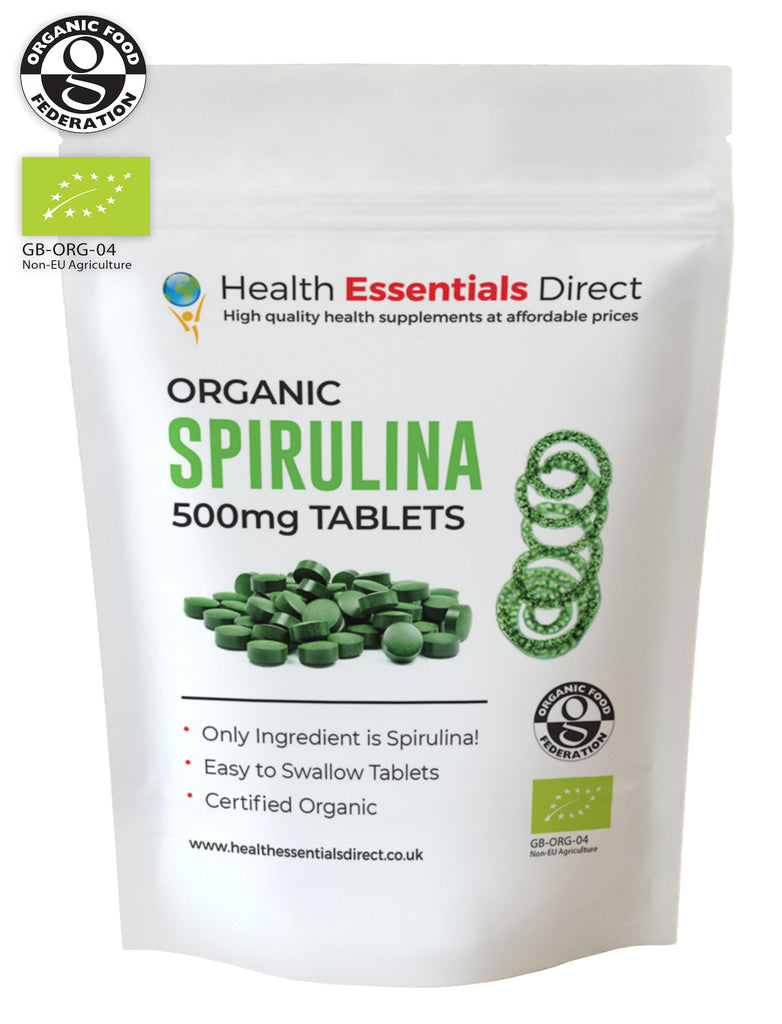 organic spirulina tablets