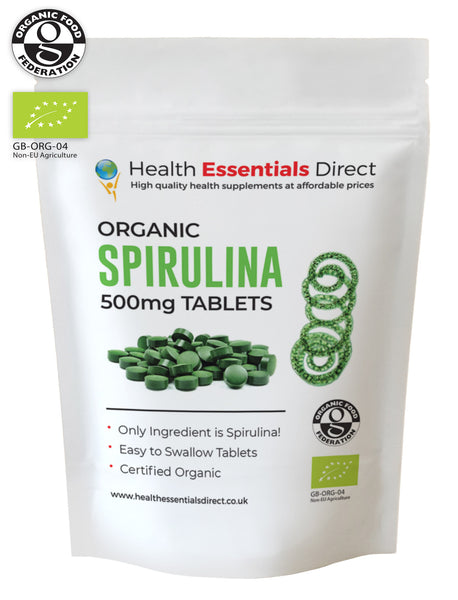 organic spirulina tablets
